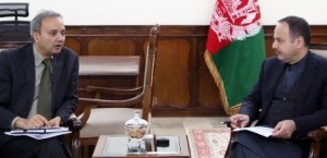 Minister of Finance meets the World Bank Director for Afghanistan