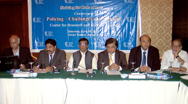 Conference: Sindh govt agrees to reform police laws