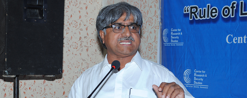 CRSS holds public meeting in Nawabshah,“Sindh Rule of Law–Problems and Solutions”