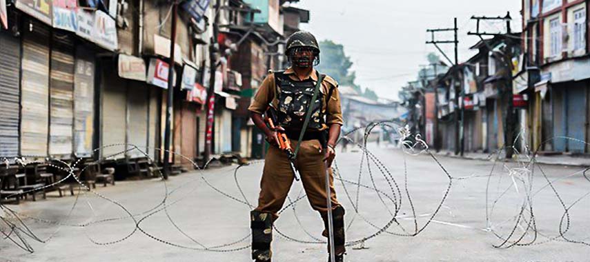 Curfew in Kashmir