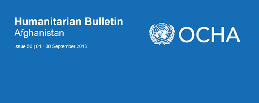 (Humanitarian Bulletin Afghanistan) A Million Afghans on the Move: Seven Ways to Avert a Crisis