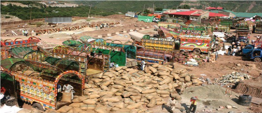 Instead of trading bullets, try a truck full of walnuts
