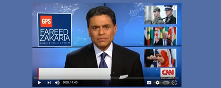 CNN's Fareed Zakaria singling out Saudi Arabia as the largest source of Wahabi-inspired Terrorism