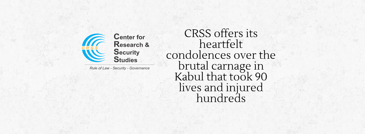 CRSS offers heart-felt condolences over the brutal Kabul carnage