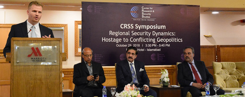 CRSS Symposium: Regional Security Dynamics; Hostage To Conflicting Geopolitics