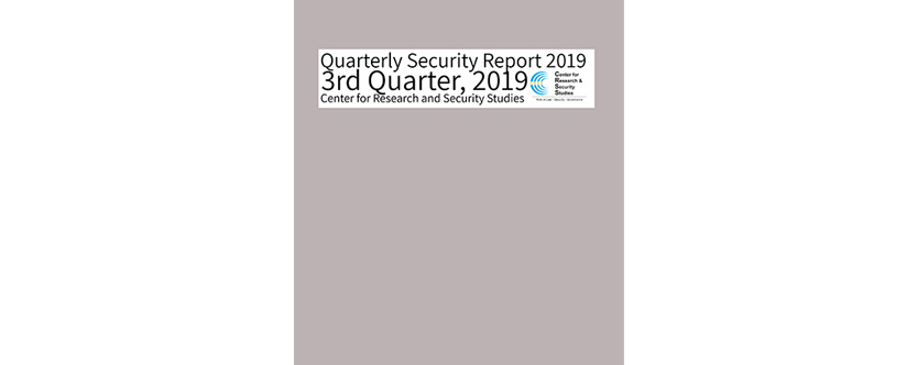 CRSS Quarterly Security Report Q3, 2019