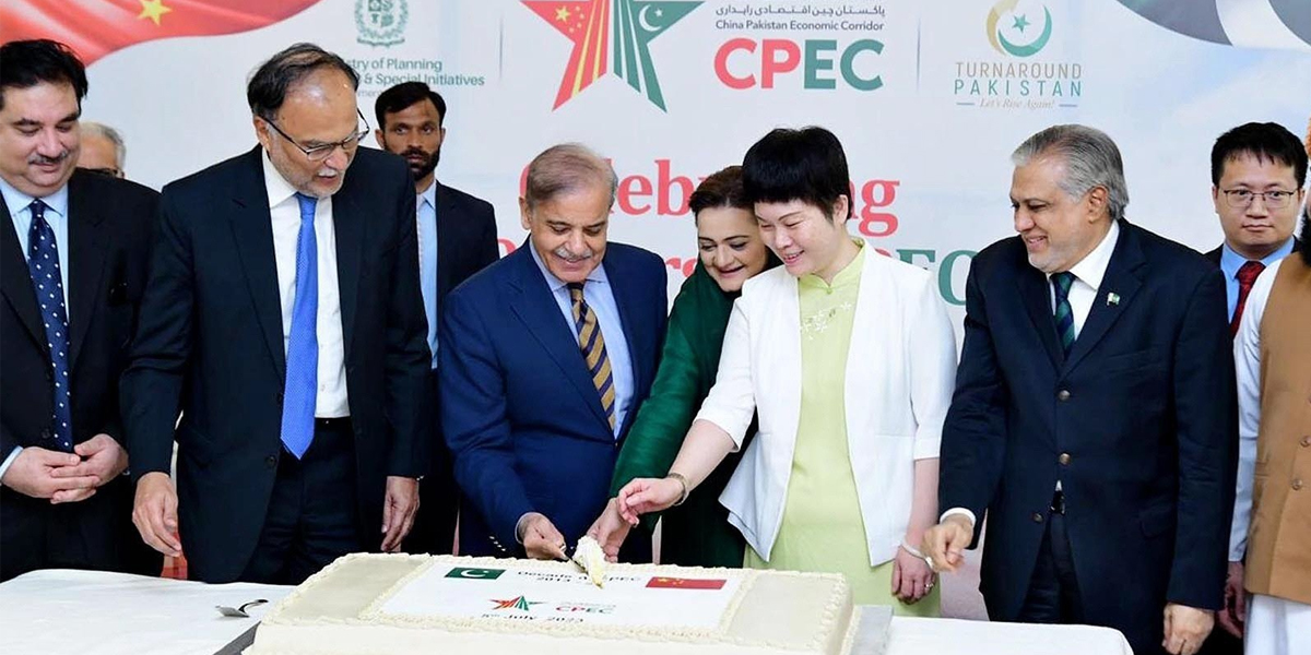 Shehbaz asks India to shun CPEC hostility