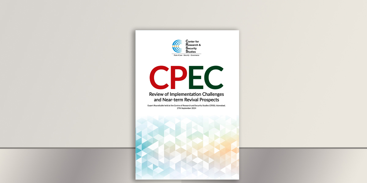 CPECC Review of Implementation Challenges and Near–term Revival Prospects