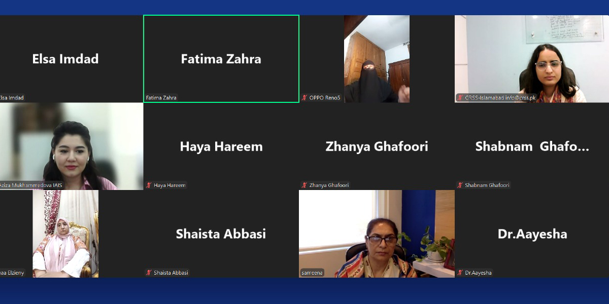 Women’s Inclusion in Peace and Security: Muslim World Perspective – Virtual Dialogue