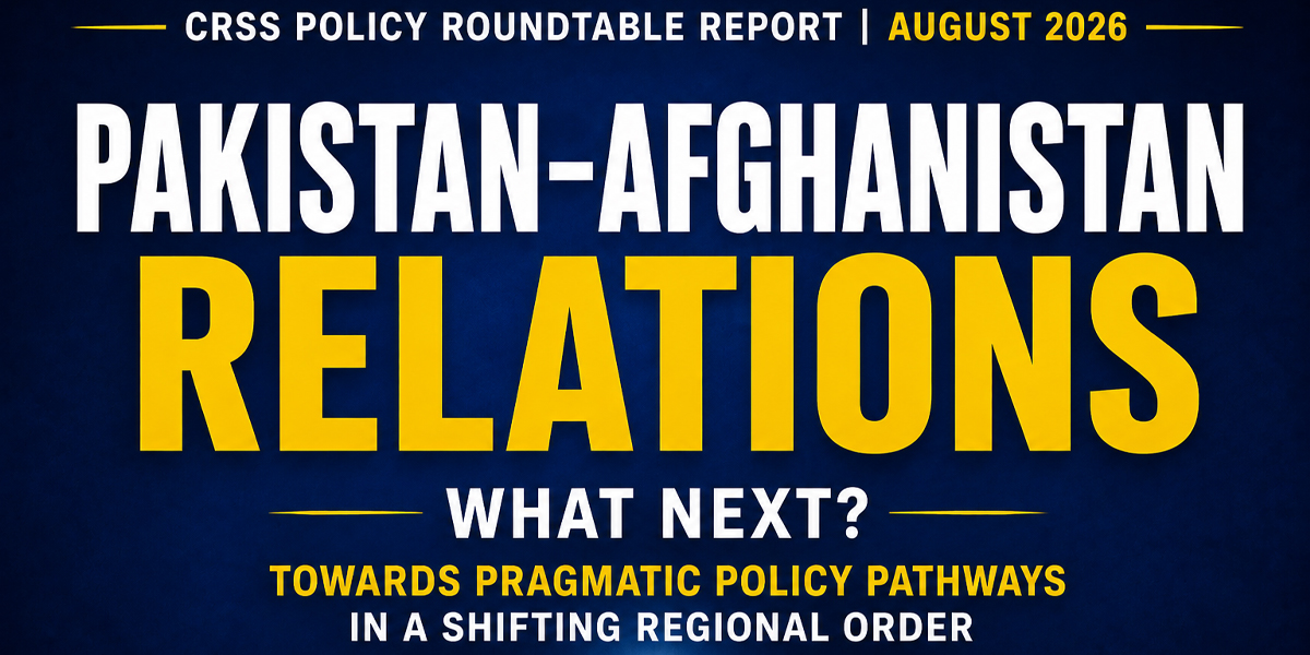 Pakistan–Afghanistan Relations: What Next?