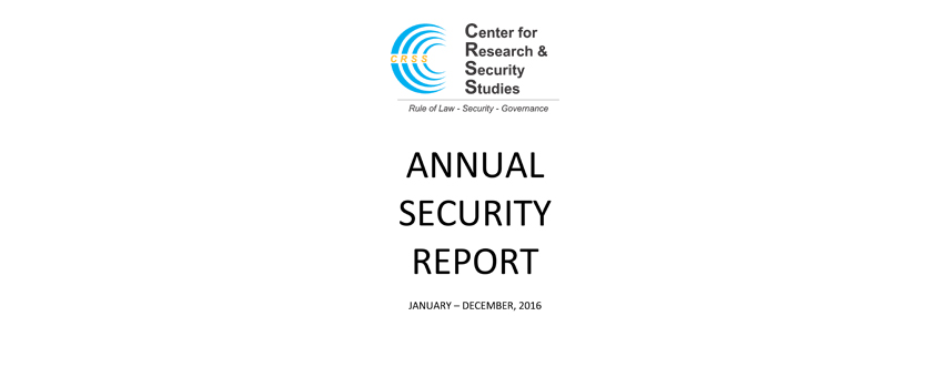 Annual Security Report 2016