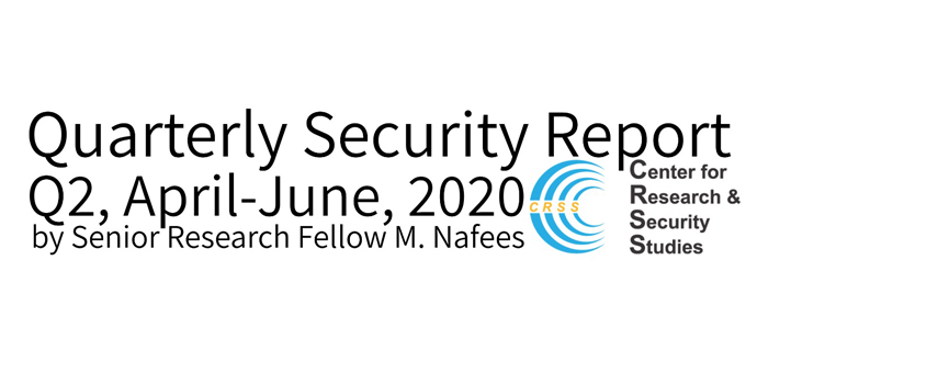 Quarterly Security Report Q2, April-June, 2020