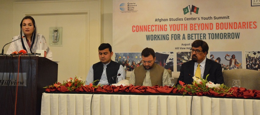 Youth sitting under one roof; a win for a progressive future; Pak-Afghan Youth Summit in Islamabad